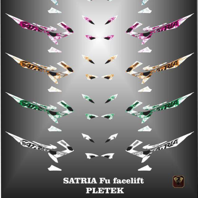 Lis Stiker Satria Fu Facelift