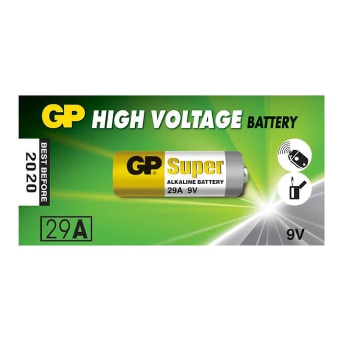 Batre/ Baterai/ Battery GP Alkaline A29 / 29 A/ A 29 / 299A 9V Original Ori GP
