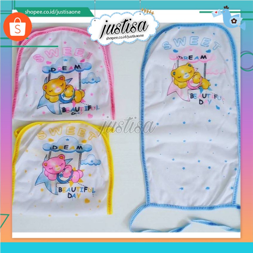 Promo !! POPOK BAYI KAIN TALI MURAH 12 PCS-POPOK BAYI NEW BORN