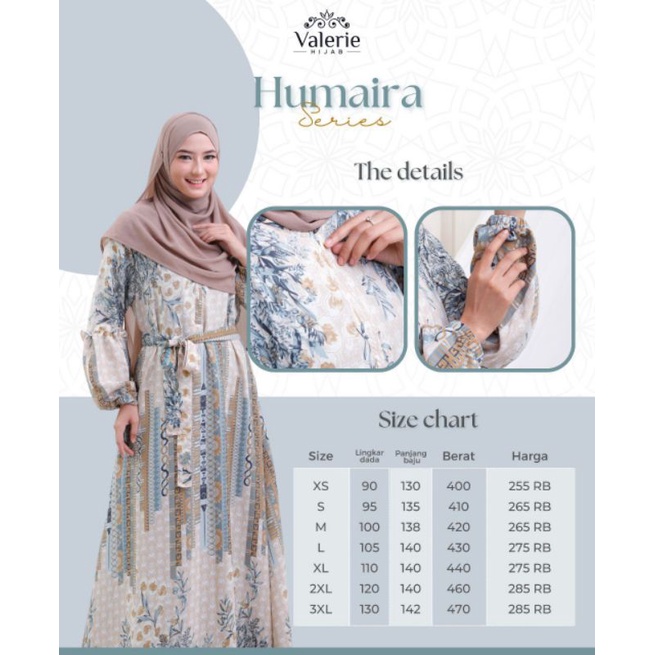 [READY] Sarimbit Humaira Eid Series By Valerie Hijab 2022