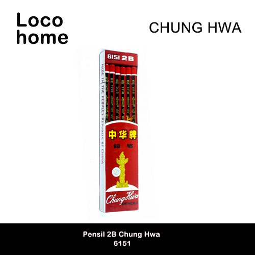 

Pensil 2B ZhongHua / Zhong Hua / Chung Hua