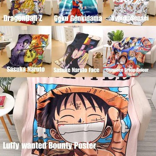 Selimut One Piece Anime Dragon Ball Naruto Bed Cover Anime Dragon Ball Shopee Indonesia