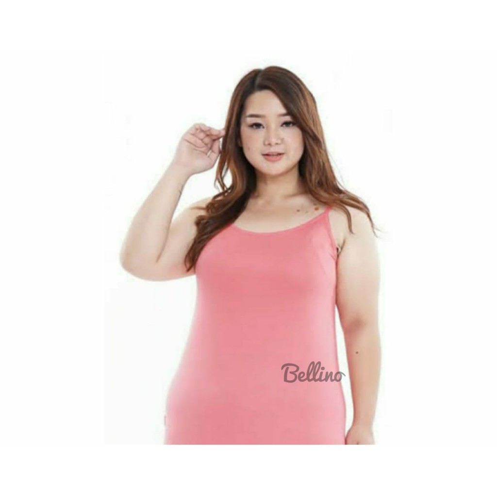 Tanktop Tali Wanita Jumbo Ld fit 120cm Fit XXL Super Soft Tank Top Jumbo Kaos Dalam Cewek Tengtop Tentop Tangtop Jumbo