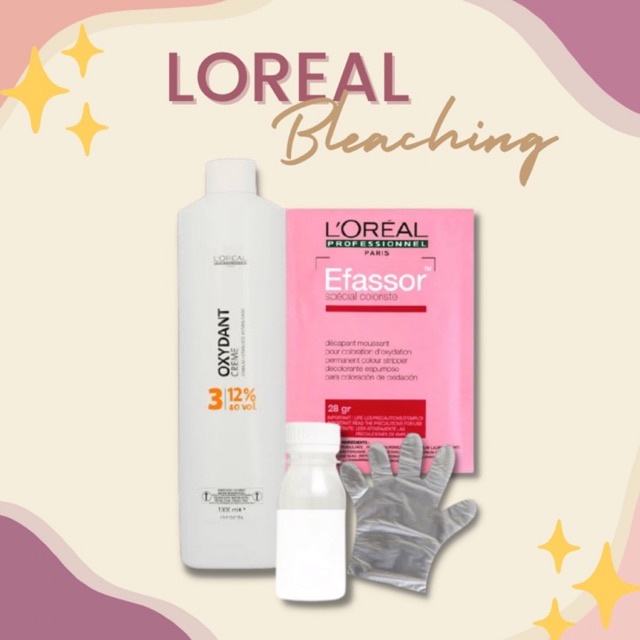 Jual LOREAL BLEACHING 12 dan 9 Oxydant (Vol.40 dan Vol.30