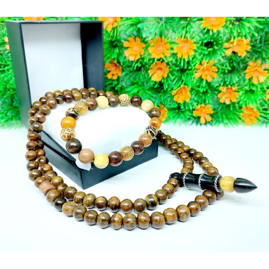 KALUNG KAYU GAHARU bonus gelang