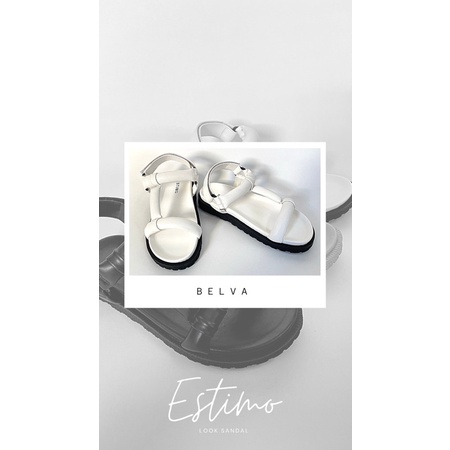 Sandal slip on wanita | BELVA by estimo.look | sandal wanita sandal cewek