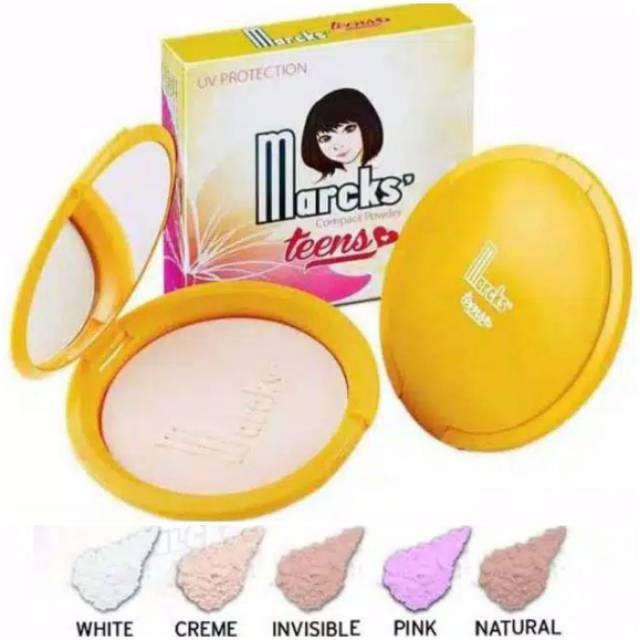 BEDAK - MARCKS COMPACT POWDER TEENS 12g (BPOM)