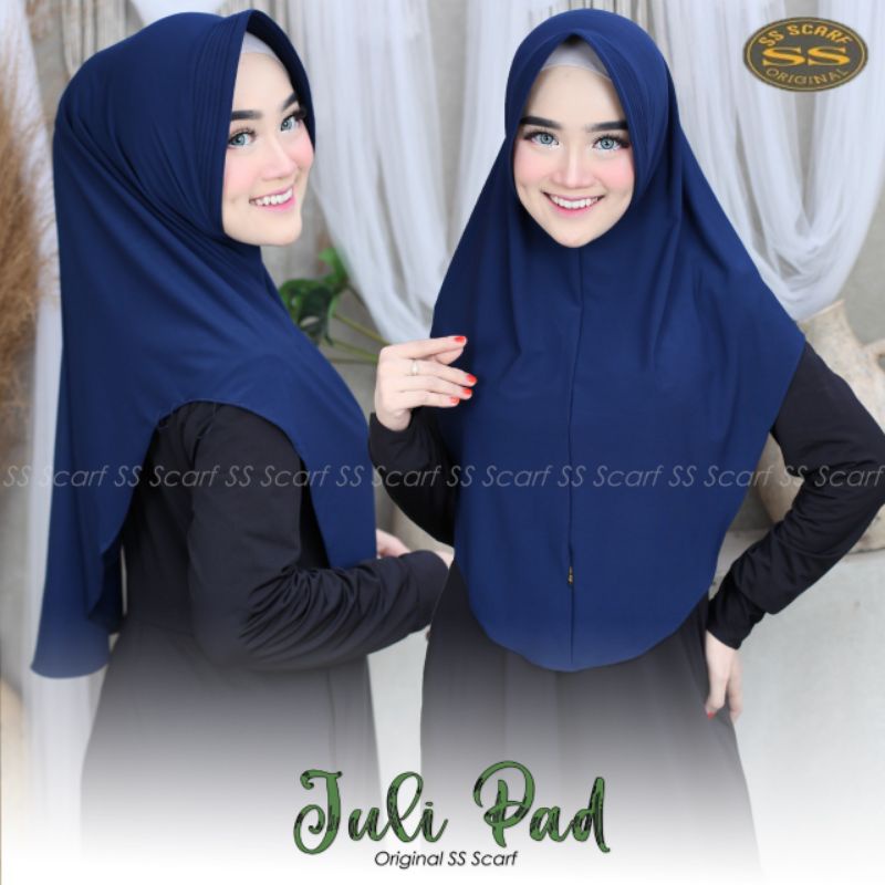 Jilbab Khimar Instan Simpel Juli Pad Ori SS Scraft-2