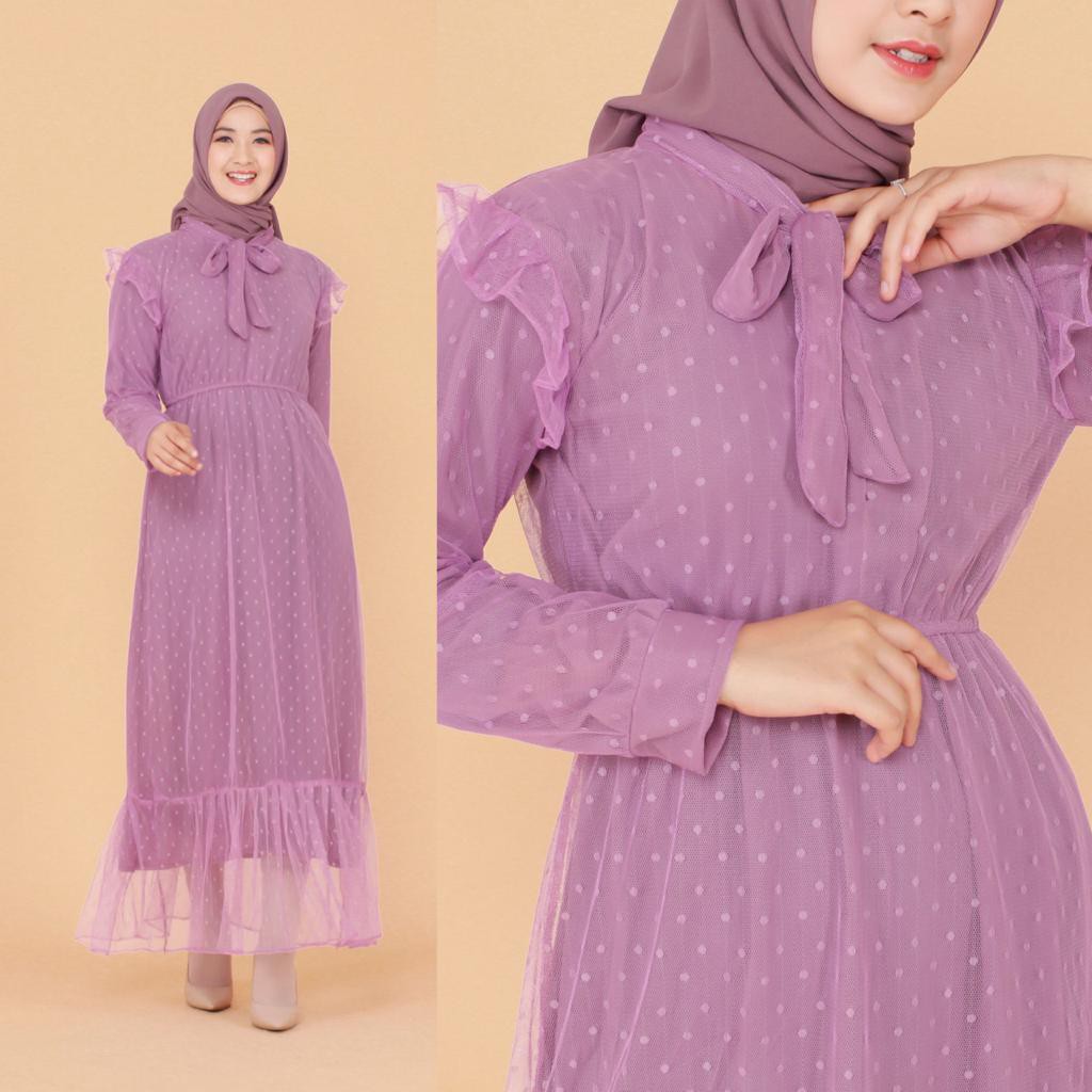 DISKON - DAVINA MAXY - FLOTTILICIOUS / DRES MURAH / GAMIS MURAH / DRES MUSLIM / GROSIR BAJU ONLINE