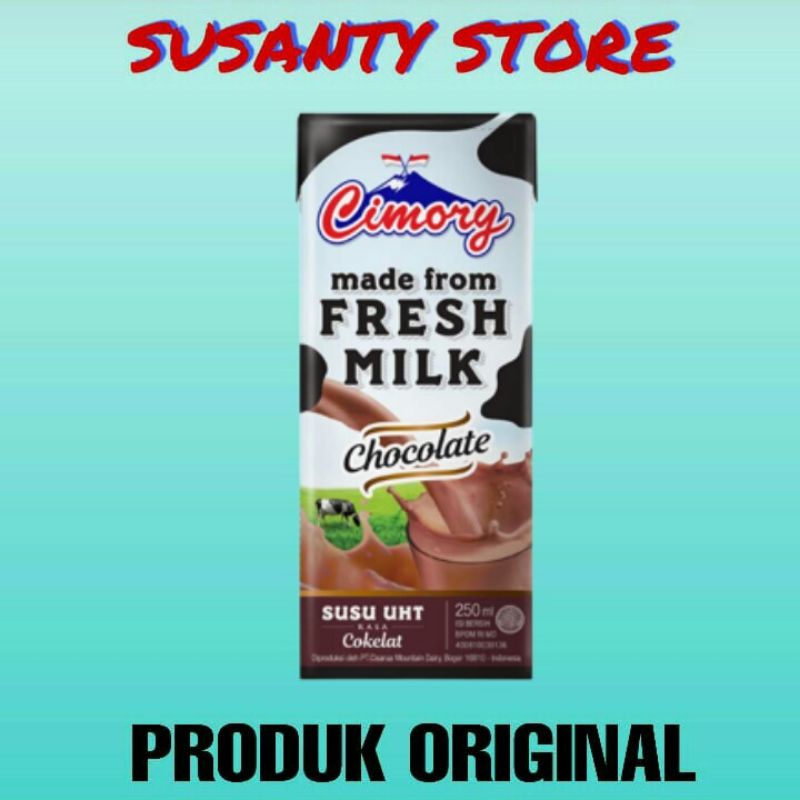 

CIMORI SUSU UHT CHOCOLATE 250ML.