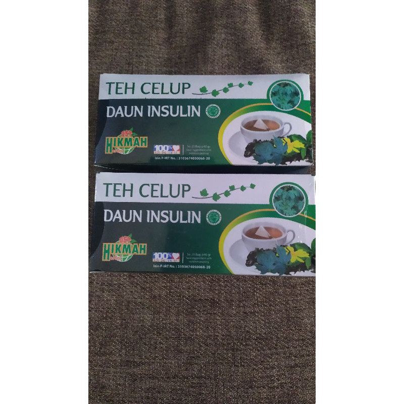 

PROMO BELI 2 GRATIS 1 Teh Celup Daun Insulin Hikmah Herbal 100% Original