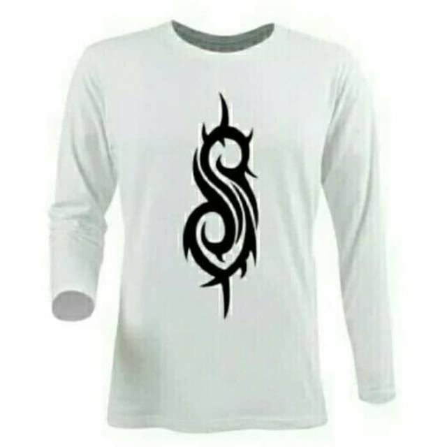 Tshirt baju kaos lengan panjang SLIPKNOT