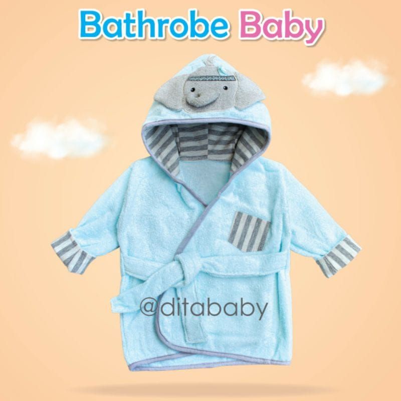 Handuk Hoodie Kimono TOWEL Batita Handuk Bayi Handuk Balita Kimono Baby handuk renang handuk jubah