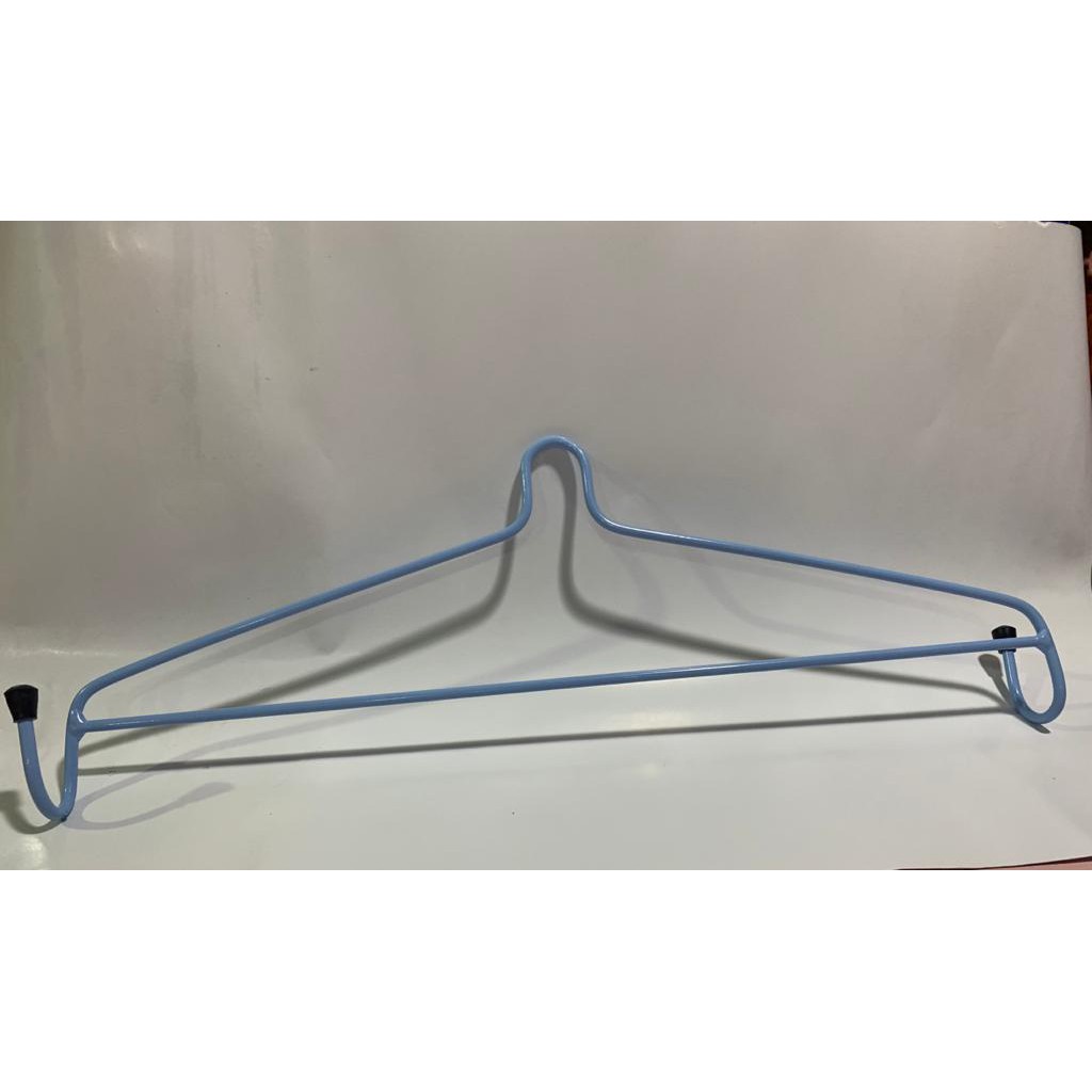 Hanger ayunan segitiga tebal, besar dan hanger cat biru
