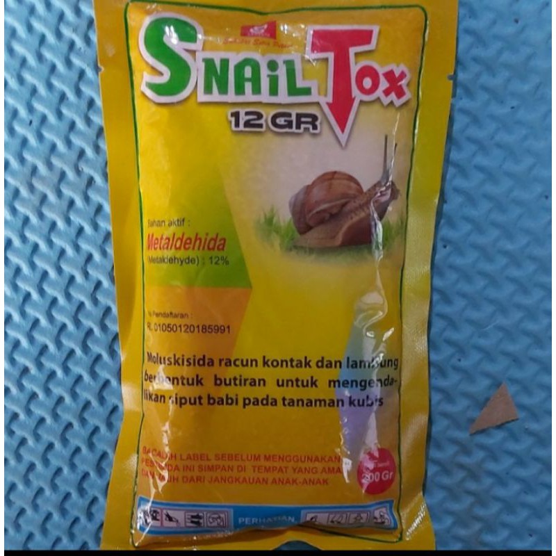 Snail Tox ( Mateldehida 12% ) Pembasmi Siput Ampuh