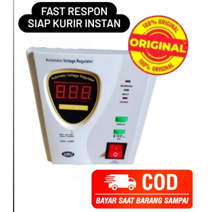 DURACOM Stavolt Stabilizer 1000watt Digital termurah