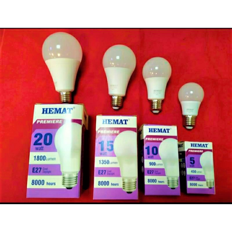 Hemat premiere 20 Watt led bulb hemat energi hemat premier 20w 20 w 20watt