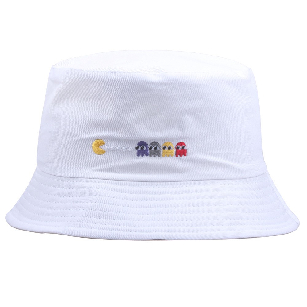 BHPC bucket hat import pacman bordir topi summer fisherman korea kpop idol