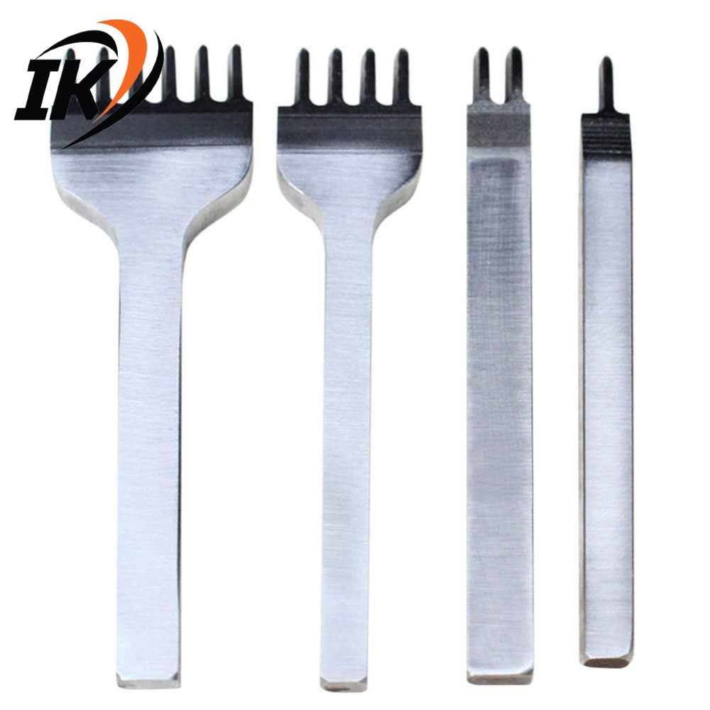 

Alat DIY Kulit Leathercraft Hole Punches Stitching Tool 1+2+4+6 Prong [Anifki19]