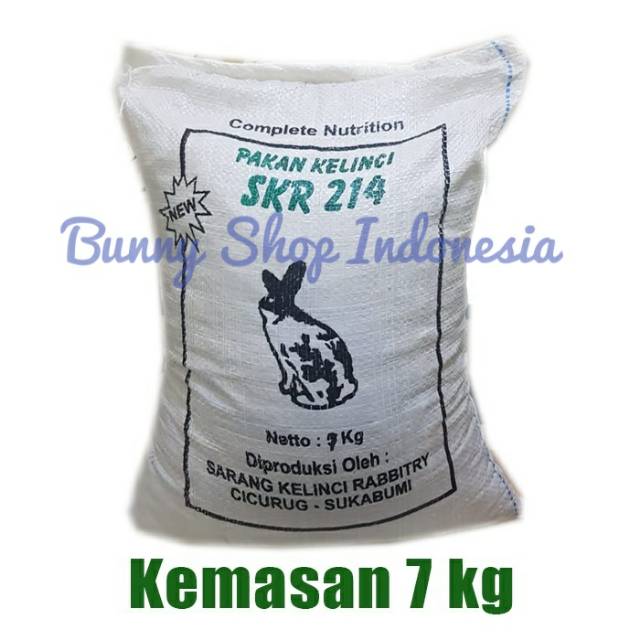 Makanan Kelinci Pelet Kelinci Skr 214 Kemasan 7 Kg Shopee Indonesia