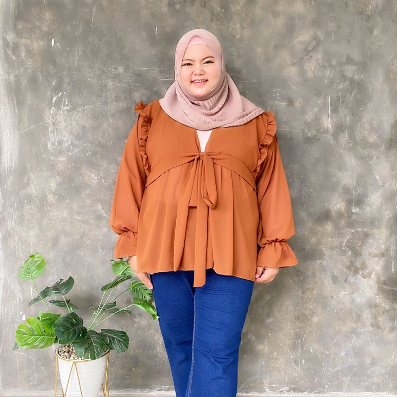 QONITA OUTER BIGSIZE OUTER JUMBO OUTER WANITA JUMBO