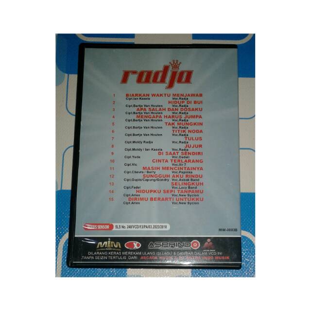 Vcd Original Radja Hidup Di Bui Shopee Indonesia