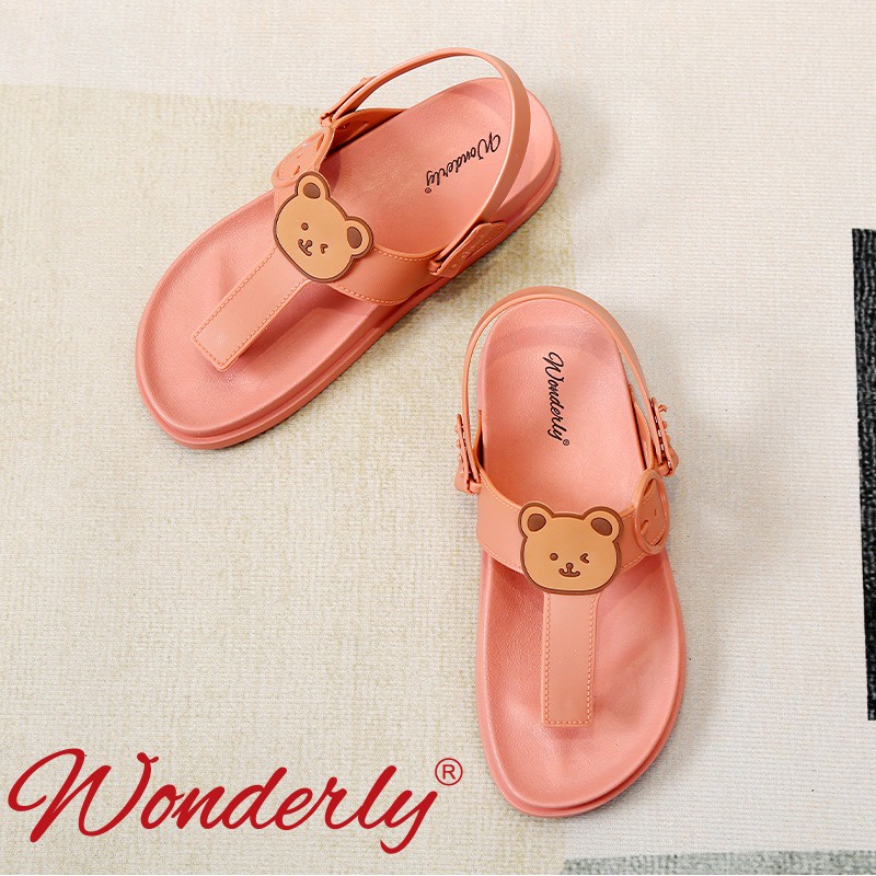 Sandal Wanita Tali Jelly Sendal Wanita Karet Tali Wonderly Sendal Tali Wanita | 2025-1