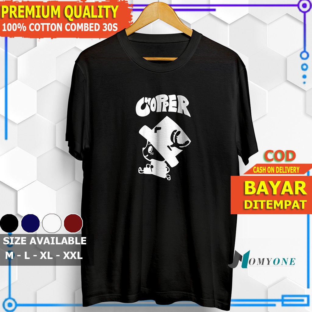 KAOS BAJU FASHION DISTRO KEREN ORIGINAL PRIA REMAJA MURAH KEREN KAOS ANIME ONE PIECE CUTE CHOPPER