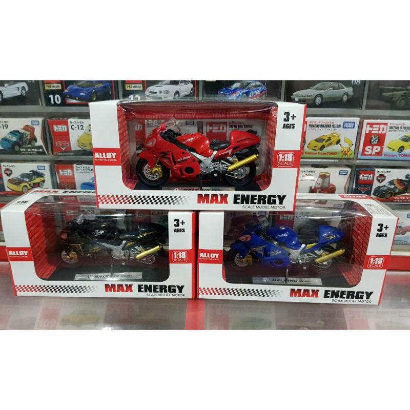 Diecast Motor Sport Haixing Model Max Energy