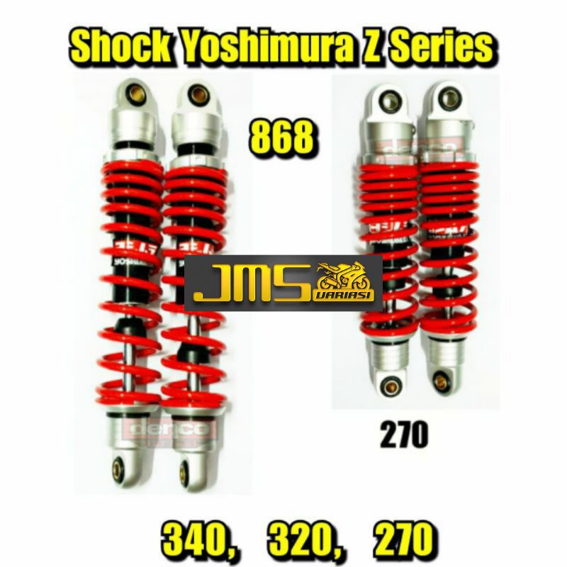 shock shockbreaker Yoshimura z series 280/320/340mm rxking Tiger Revo Blade supra x Jupiter z Vega Shogun smash fizr thunder 125