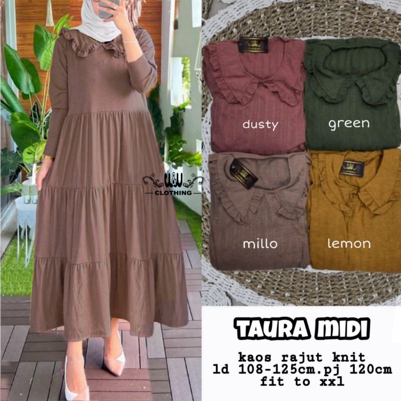 TAURA MIDI MAXY ORIGINAL PRODUK BY W&amp;W