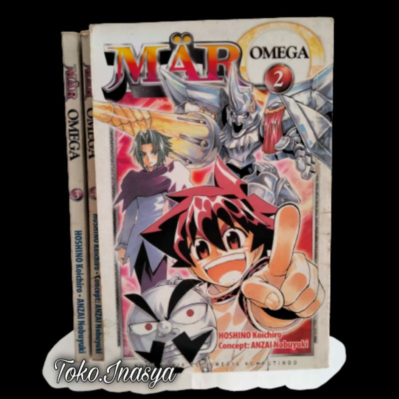 Jual Manga Komik Mar Omega By Hoshino Koichiro Vol 1 4 Tamat