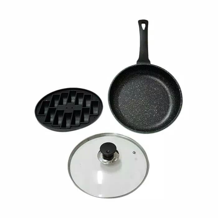 OTAZA JET SET 2 IN 1 PUKIS MAKER AND FRY PAN