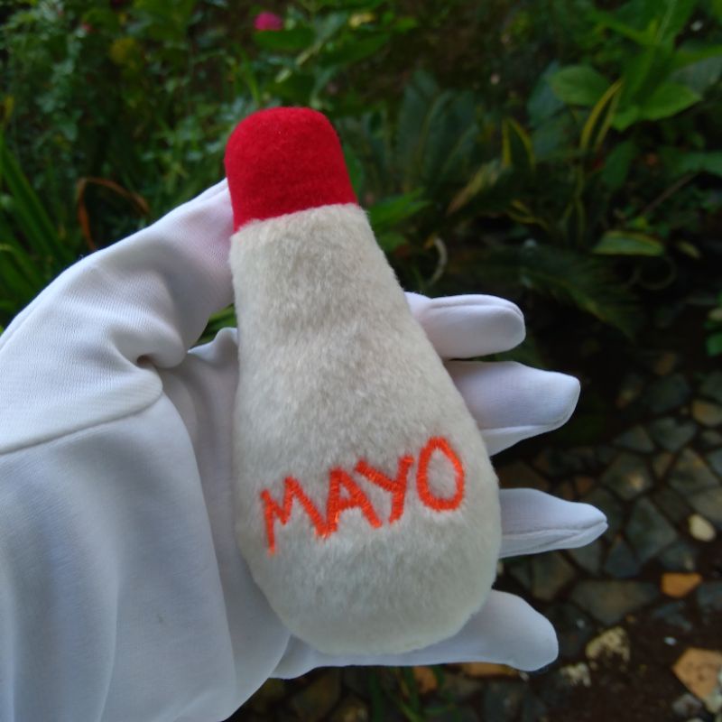 Jual Mayo plushie (Mayonnaise keychain) Shopee Indonesia