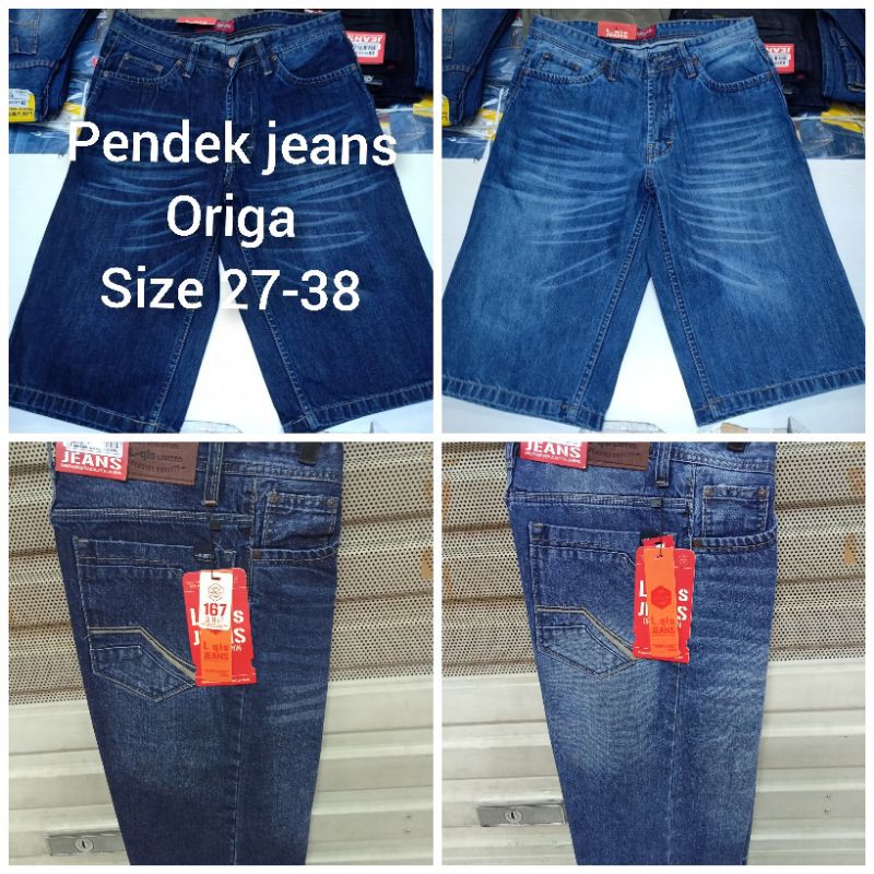 CELANA PENDEK JEANS DISTRO | BAHAN PREMIUM