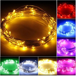 Lampu Natal / LED String Lampu Tembaga Dekoratif | Shopee