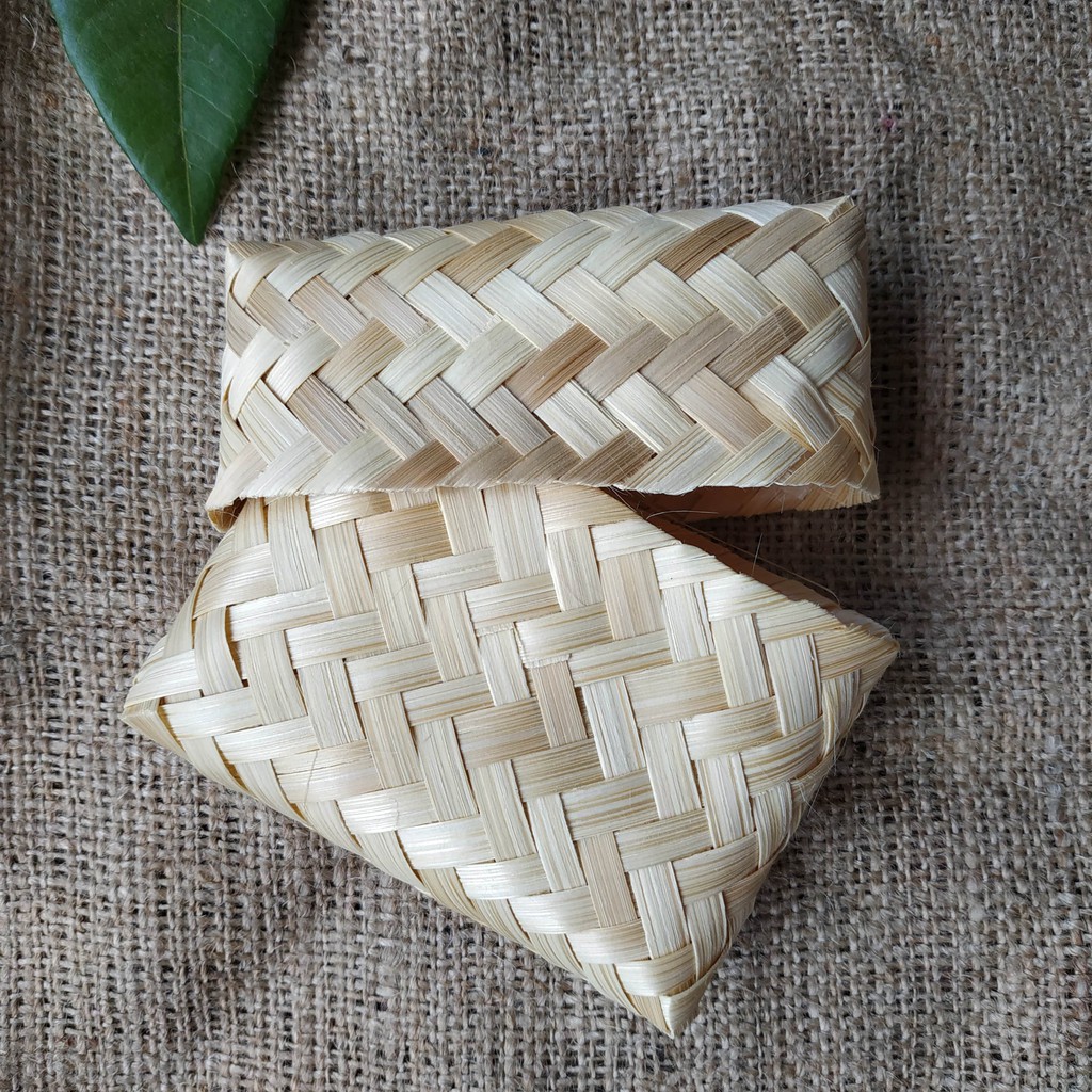 DOMPET KOTAK MINI NATURAL | dompet souvenir packaging souvenir pernikahan souvenir seminar hampers m