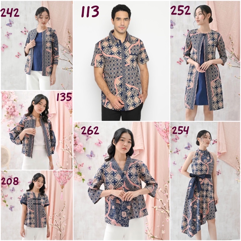 Couple Batik BNI Series/ Seragam Batik/ Baju Pasangan