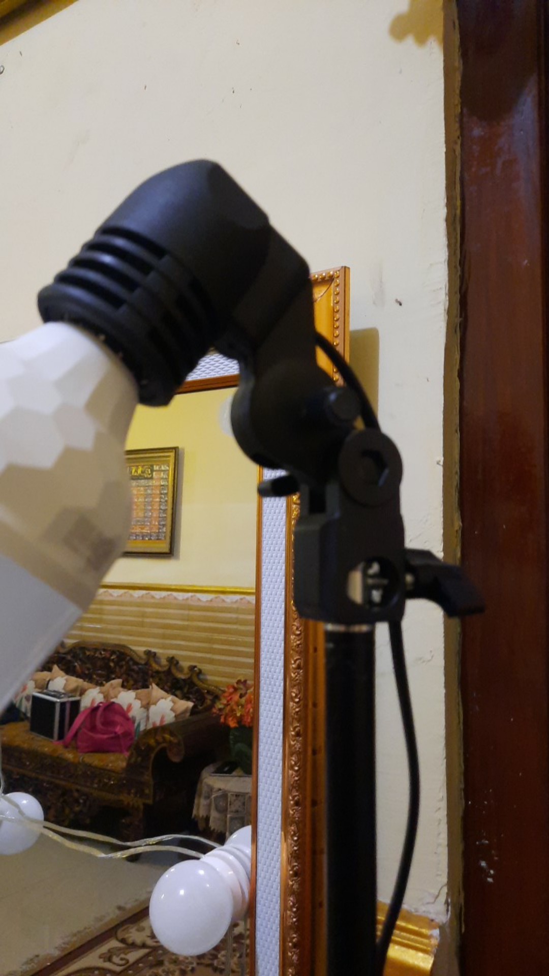 Lamp Holder Single Socket E27 Dengan Dudukan Payung Light Stand