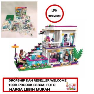 LEPIN 01046 FRIENDS LIVI'S POP STAR HOUSE 644pcs NO RETAIL BOX