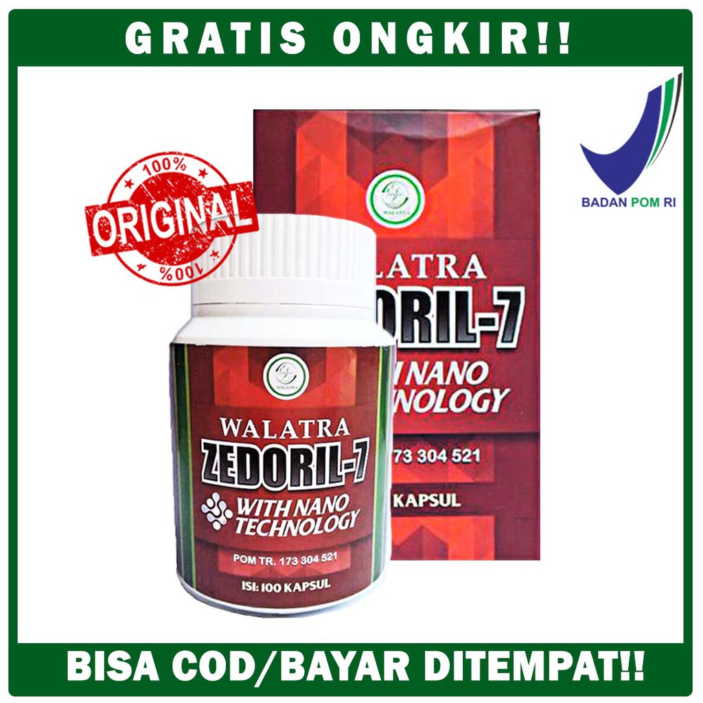 Obat Herbal Untuk Kanker Walatra Zedoril 7 Original