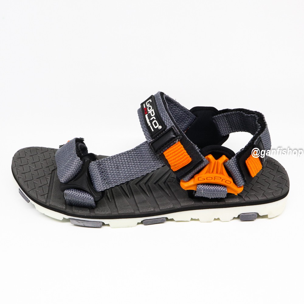 GO PRO KALIMANJARO SANDAL GUNUNG SANDAL PRIA WARNA ABU