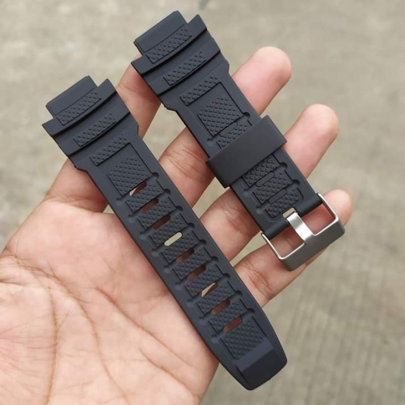 Strap QQ QnQ Q&Q GW-87 QnQ GW87 Tali Jam Tangan Q&Q GW 87 Black