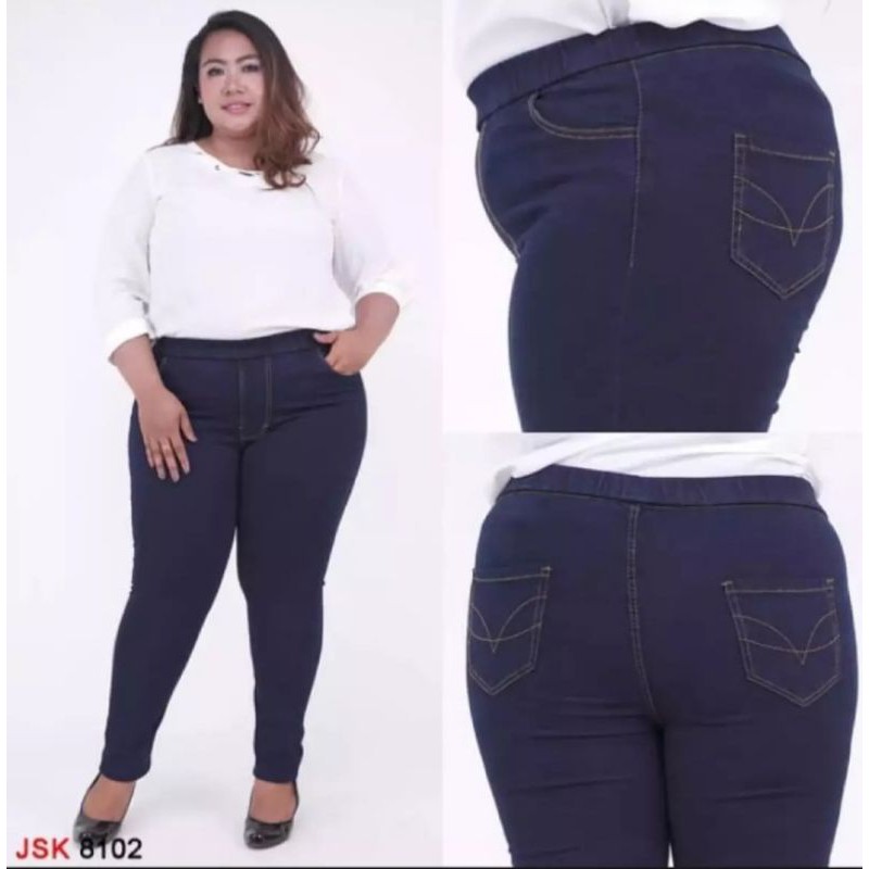 CELANA LEGGING DENIM/LEGGING DENIM JUMBO TERLARIS