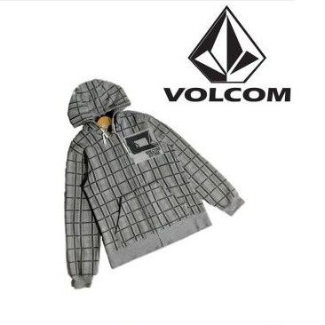 Hoodie Zipp Volcom Second Original