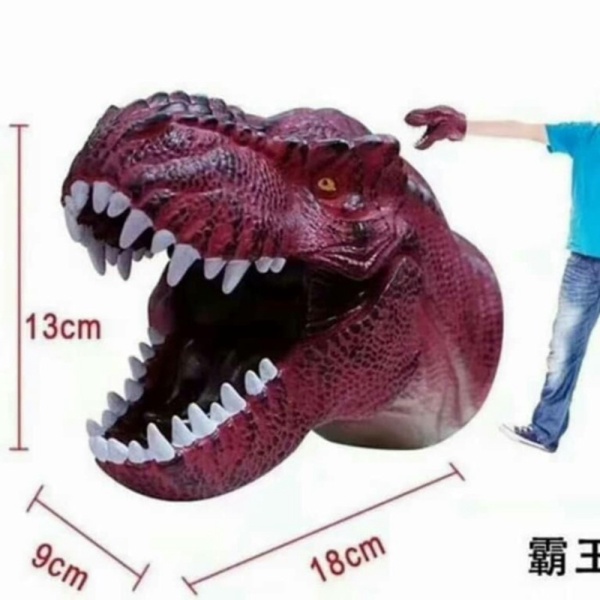 

Unik Dinosaurus Kingdom Indominus Rex Head Kepala Dinosaur iRex hand puppet Diskon