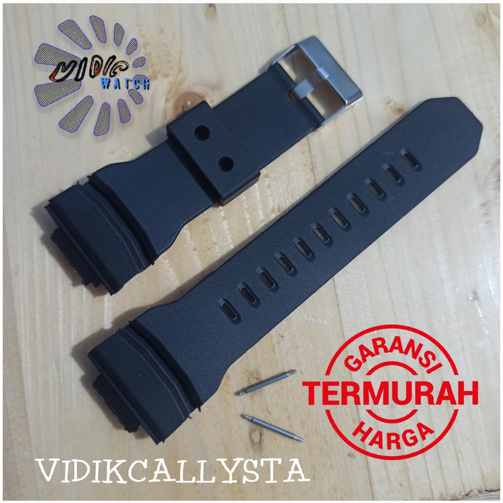 STRAP CASIO G-SHOCK / TALI KARET RUBBER GSHOCK GA 100 150 200 201 GLX 150 G GW GR GW GWX 8900