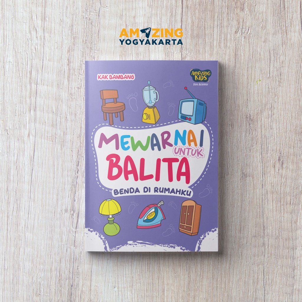 Mewarnai Benda di Rumahku Untuk Balita