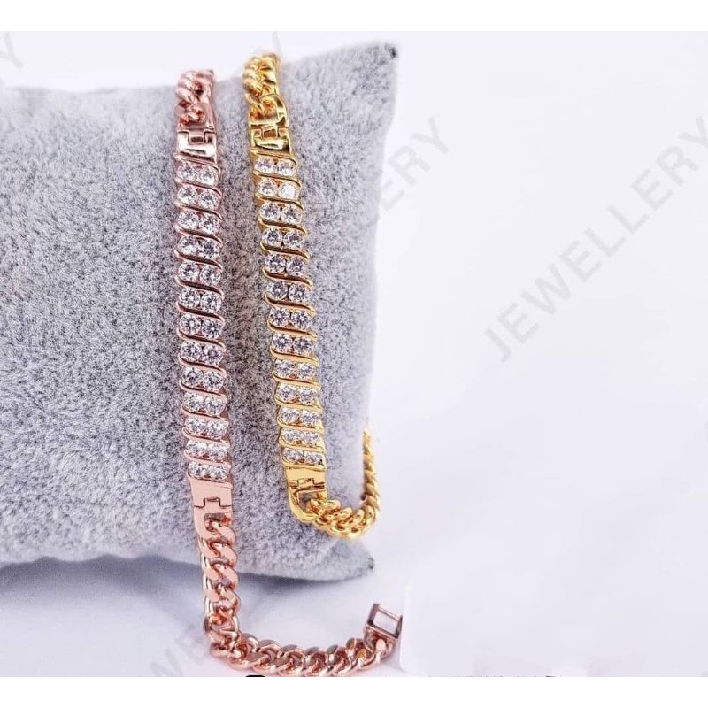 VIER JEWELLERY BRACELET GELANG BERLIAN BARIS DUA