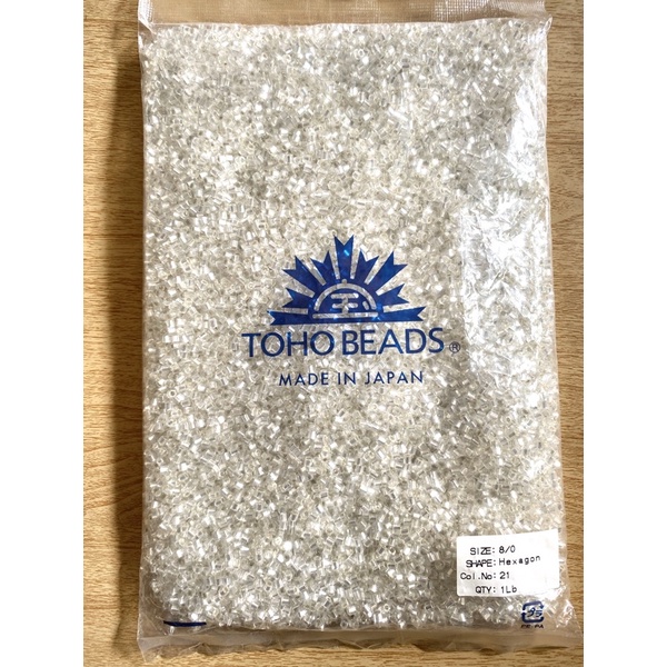 PAYET TOHO JEPANG HEXAGON SILVER SIZE 8/0